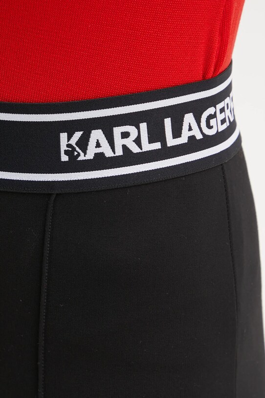 Легінси Karl Lagerfeld чорний A1W10068