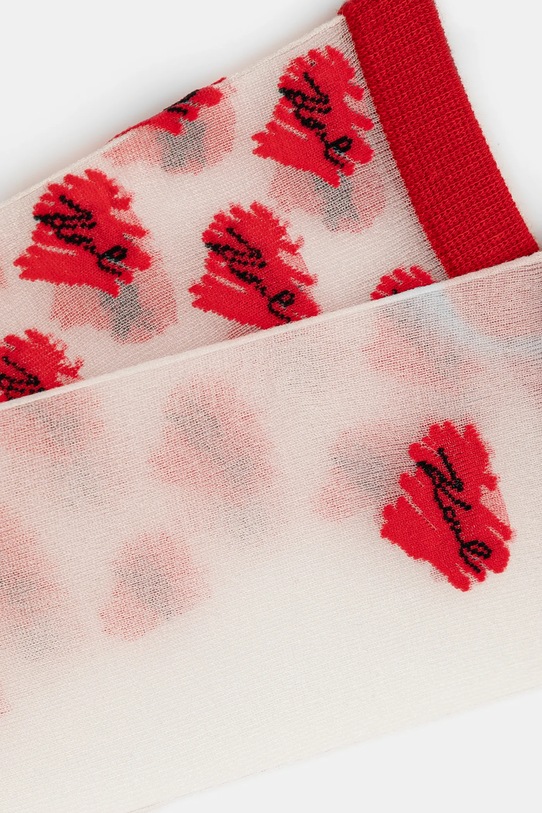 Κάλτσες Karl Lagerfeld 2-pack A1W47074 λευκό SS25