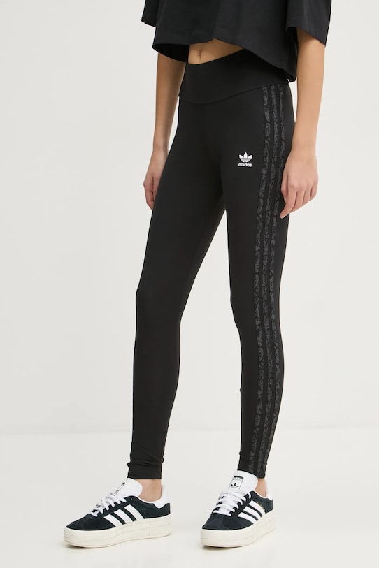 Штани adidas Originals SNAKE 3S LGNGS бавовна чорний JC5750