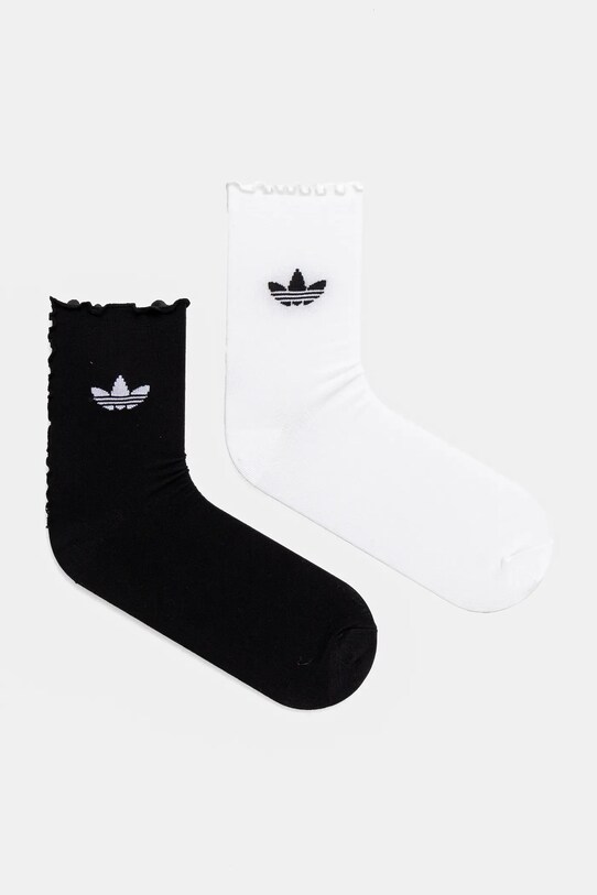adidas Originals calzini pacco da 2 calzini bianco JD5623