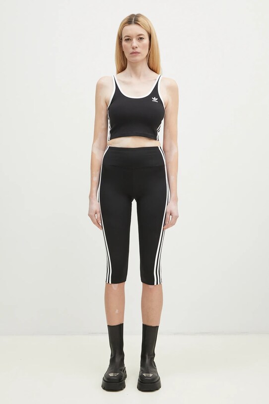 Легінси adidas Originals 3S CAPRI LGNS JD5019 чорний
