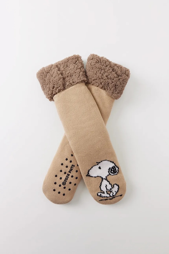 Κάλτσες women'secret HOME SOCKS 3618722 μπεζ SS25