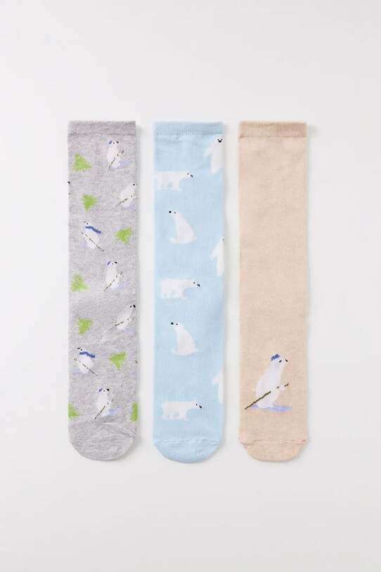 Носки women'secret GENERIC SOCKS PACKS 3 шт длинные носки мультиколор 4488627