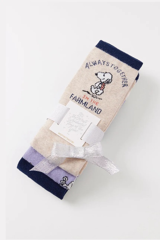 Pamučne čarape women'secret GENERIC SOCKS PACKS 3-pack 4488623 mornarsko plava SS25