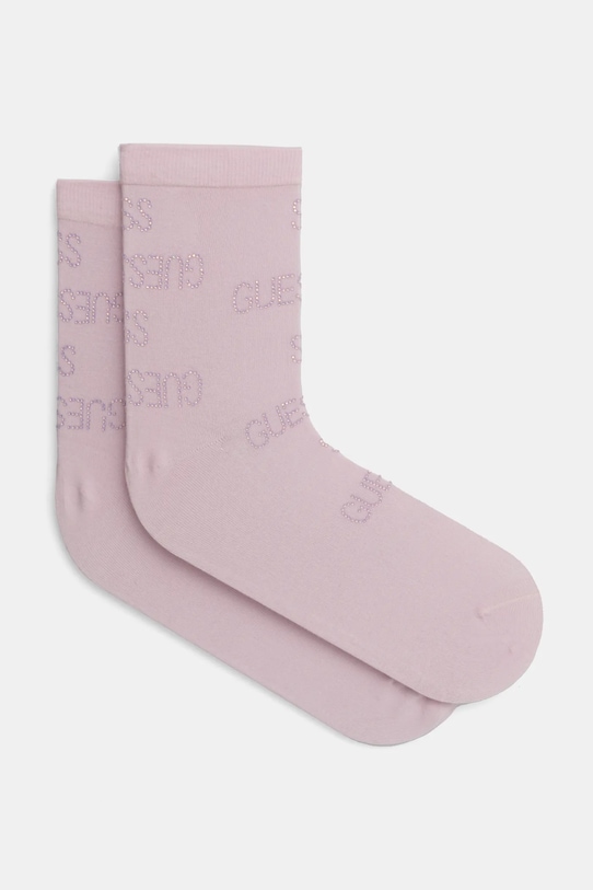 Ponožky Guess dlouhé ponožky růžová O5RY00.KBZU0