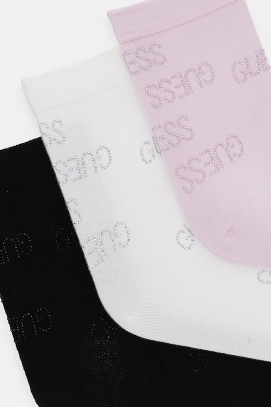 Guess șosete 3-pack O5RG09.KBZU0 roz SS25