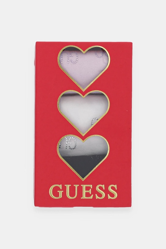 Îmbrăcăminte Guess șosete 3-pack O5RG09.KBZU0 roz