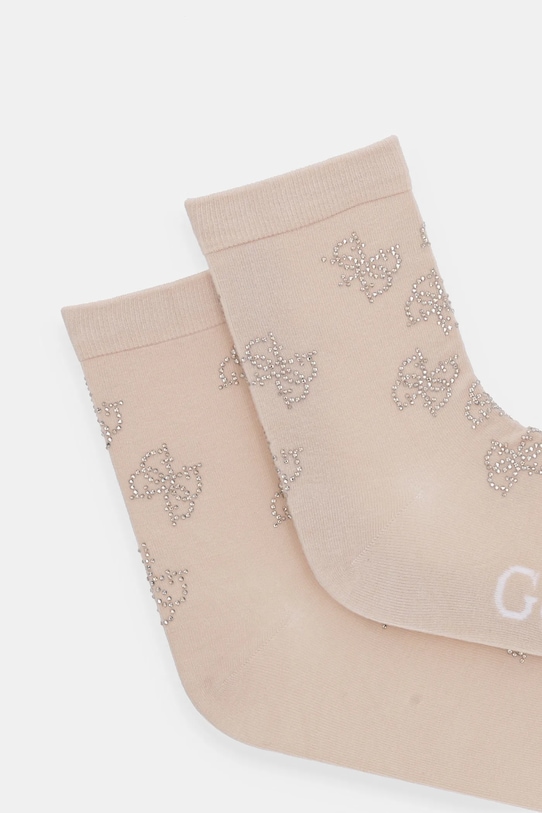 Ponožky Guess O5RY02.KBZU0 béžová SS25