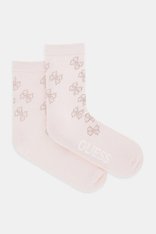 Шкарпетки Guess довгі шкарпетки рожевий O5RY02.KBZU0