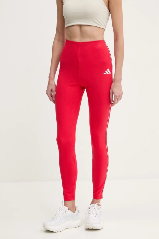 adidas legginsy W CB Color Pop z elastanem czerwony JD5567