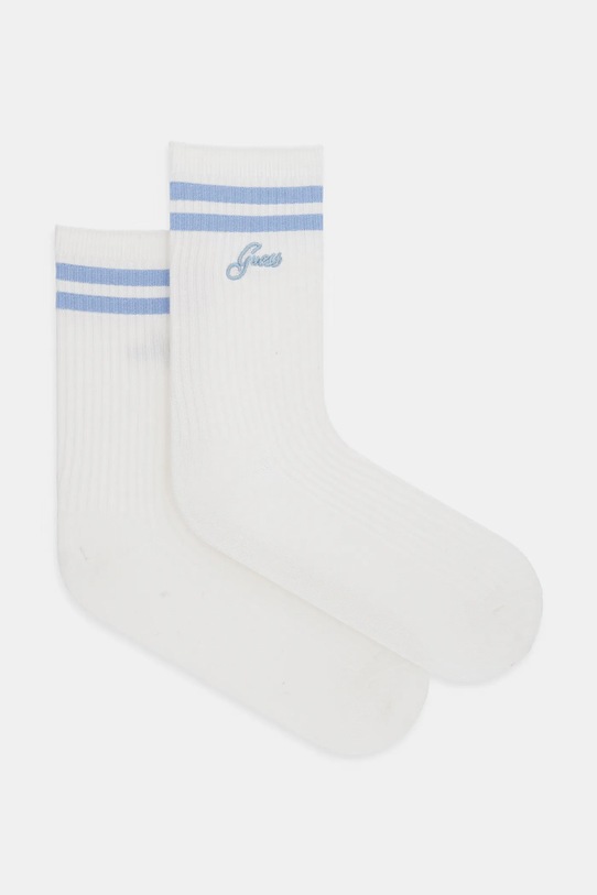 Чорапи Guess COLLEGE щампа бял V5RZ04.Z3LH0