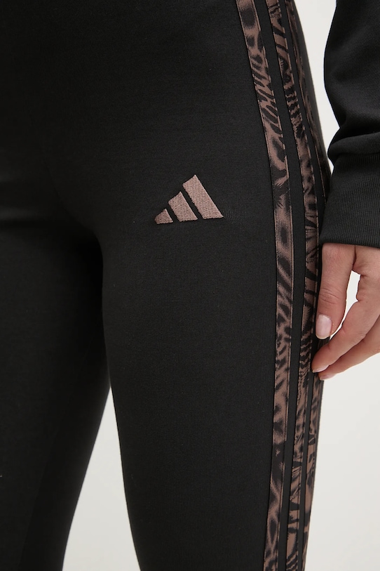 adidas legginsy Essentials Animal czarny JM5891