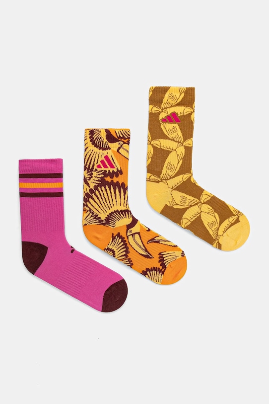 adidas sosete x Farm Rio 3-pack sosete lungi multicolor JJ1688