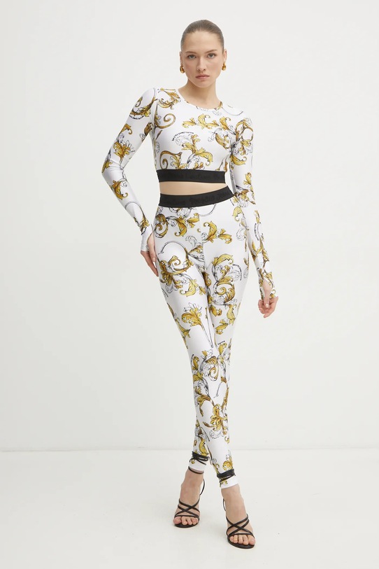 Legíny Versace Jeans Couture biela 78HAC101.JS470