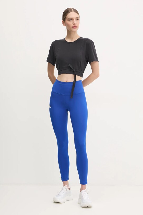 adidas Performance legginsy do biegania Adizero Essentials IT1471 niebieski SS25