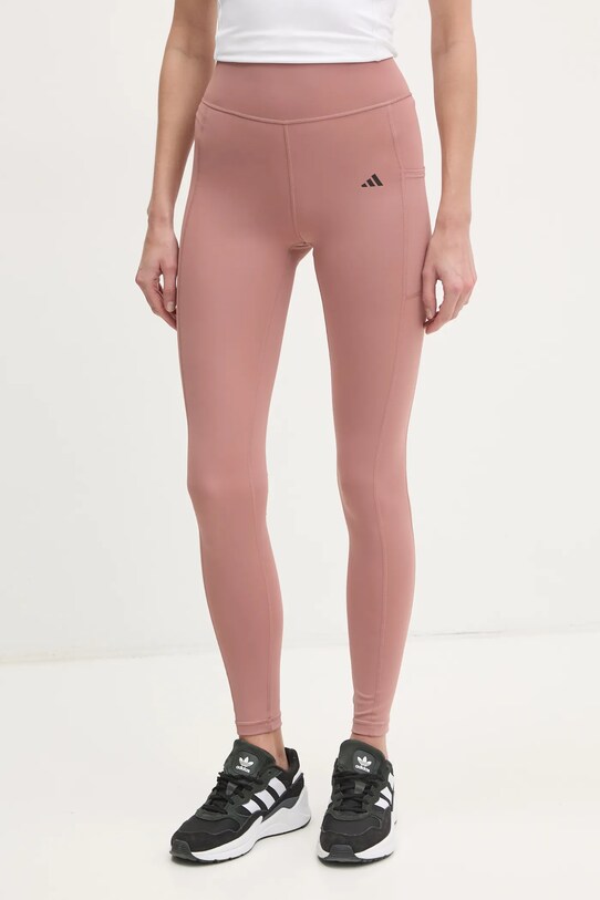 Тренировочные леггинсы adidas Performance Optime с эластаном розовый JI8379