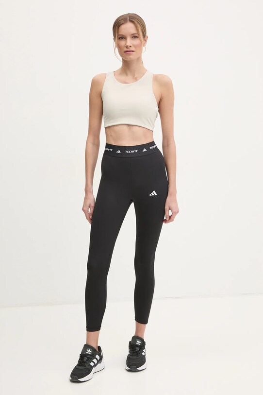 Тренировочные леггинсы adidas Performance Techfit чёрный IT2273