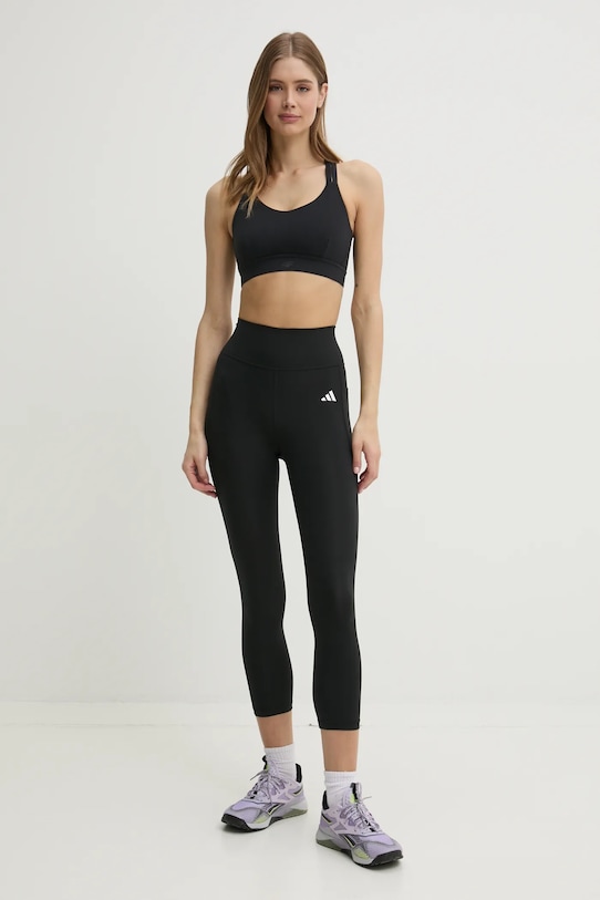 Tajice za trening adidas Performance Optime Essentials IY9243 crna SS25