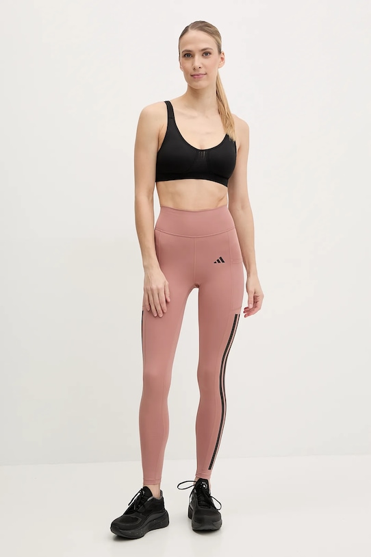 adidas Performance leggings da allenamento Optime JI8764 arancione SS25
