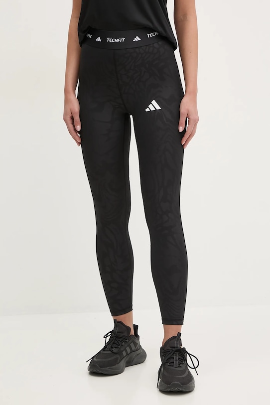 adidas Performance leggings da allenamento Techfit maglia nero JE3644