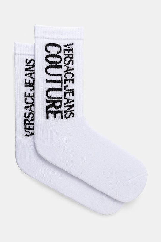 Versace Jeans Couture sosete sosete lungi alb 78HA0J03.ZG081