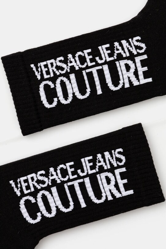 Носки Versace Jeans Couture 78HA0J03.ZG081 чёрный SS25