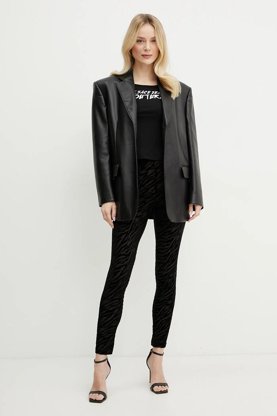 Legíny Versace Jeans Couture 78HAC101.J0191 černá SS25