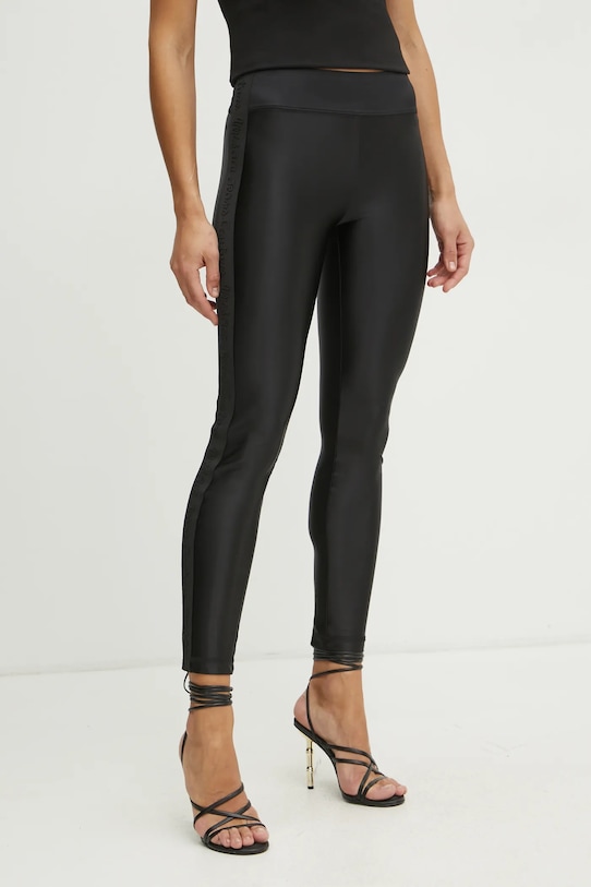 Versace Jeans Couture legginsy czarny 78HAC114.J0223