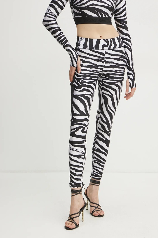 Versace Jeans Couture colanti tricotaj negru 78HAC114.JS482