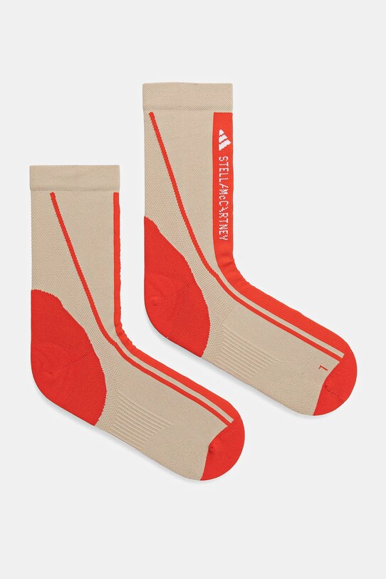 adidas by Stella McCartney sosete sosete lungi bej JP2685