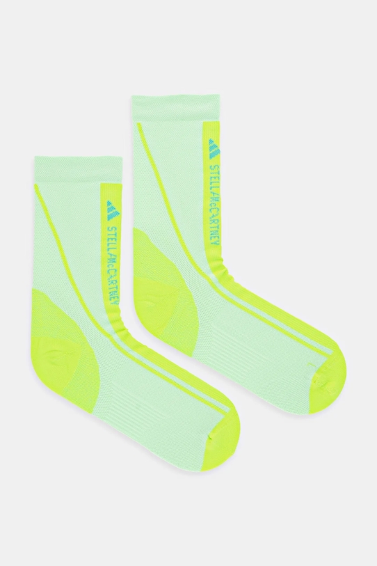 adidas by Stella McCartney sosete sosete lungi verde JP2686