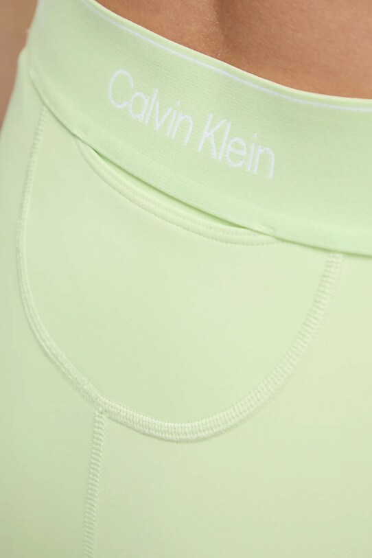 Calvin Klein Performance leggins de antrenament verde LVGWS5L609