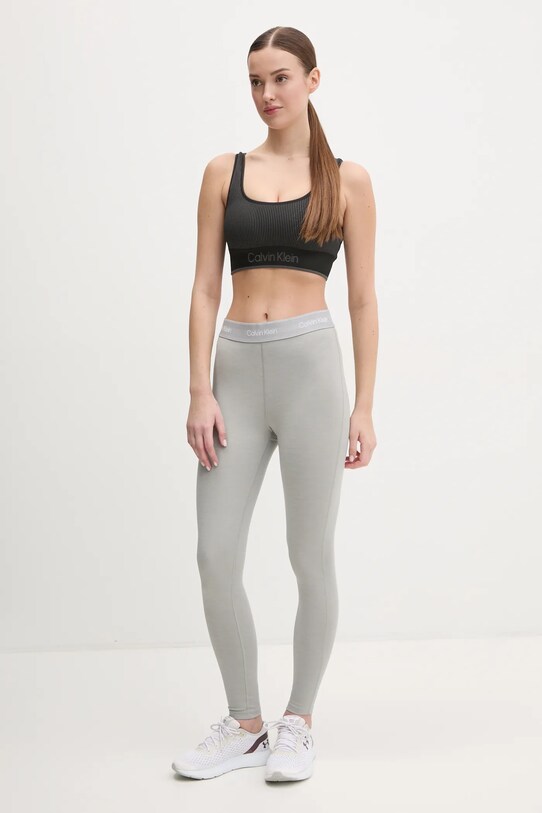 Тренировочные леггинсы Calvin Klein Performance LVGWS5L609 серый SS25