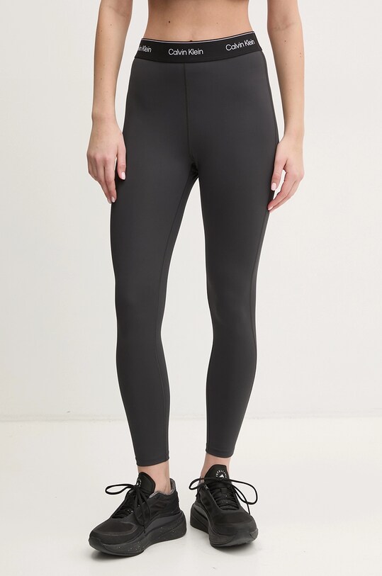 Тренировочные леггинсы Calvin Klein Performance с эластаном чёрный LVGWS5L609