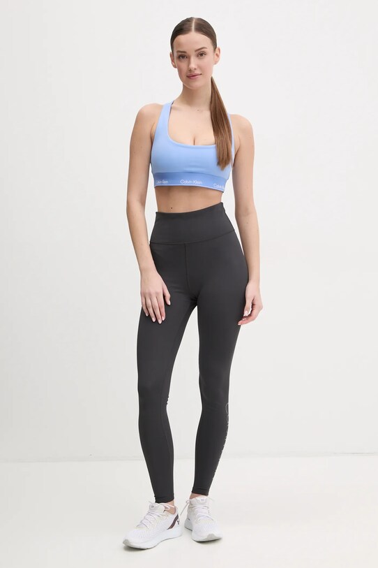Легінси для тренувань Calvin Klein Performance LVGWS5L612 сірий SS25