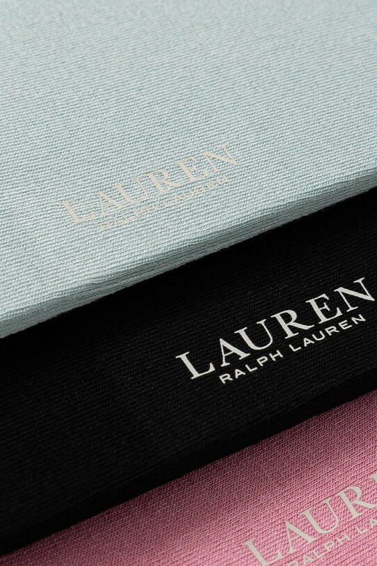 Oblečenie Ponožky Lauren Ralph Lauren 6-pak 454972823 ružová