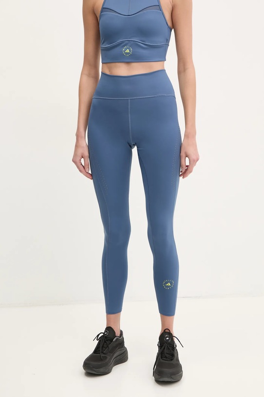 Тренировочные леггинсы adidas by Stella McCartney TruePurpose Optime с эластаном голубой JJ0128