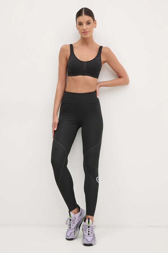 adidas by Stella McCartney leggins de antrenament TruePace JF3798 negru SS25