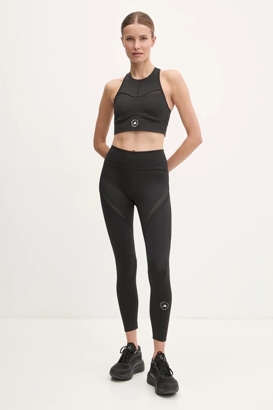 adidas by Stella McCartney leggins de antrenament TruePurpose JI6527 negru SS25