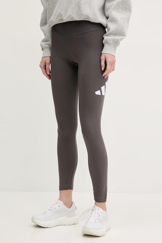 adidas colanți Essentials tricotaj gri JH1188
