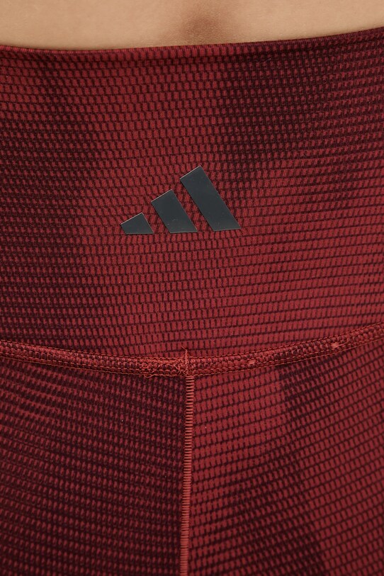 Tajice za jogu adidas Performance All Me bordo JJ3874