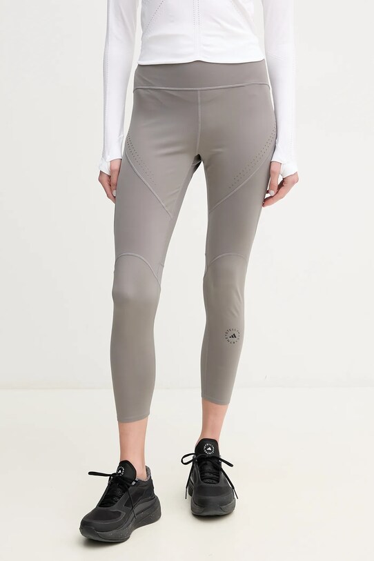 adidas by Stella McCartney leggins de antrenament TruePurpose tricotaj gri JJ0148
