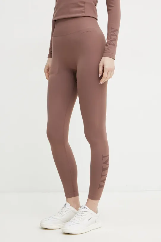 Max Mara Leisure leggings marrone 2516331017600