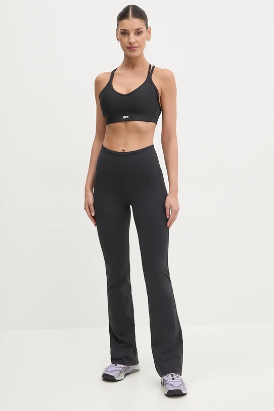 Reebok leggins de antrenament LUX Collection 100221288 negru SS25