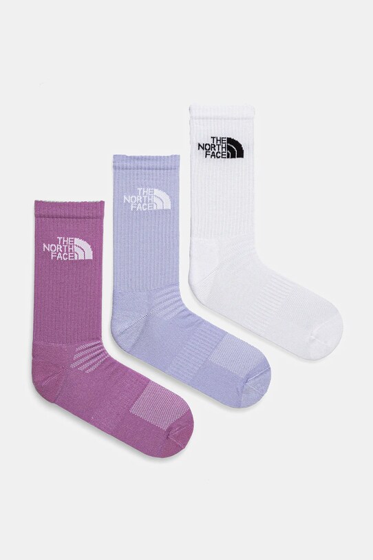 The North Face sosete 3-pack uni albastru NF0A882HA4I1