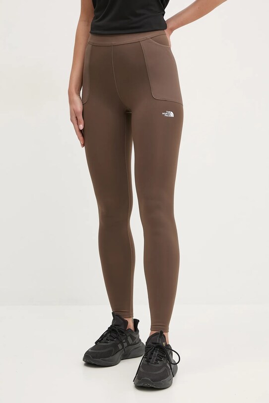 The North Face leggins sportivi Refina maglia marrone NF0A89181OI1