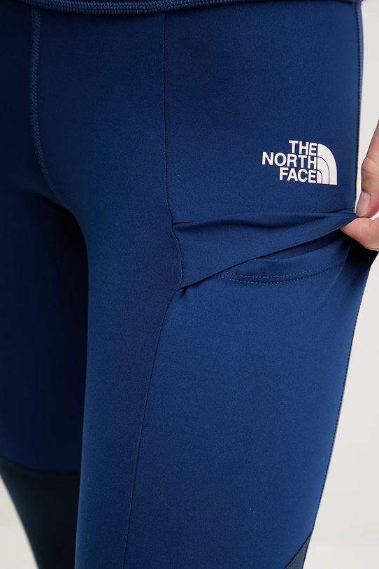 The North Face legginsy sportowe Felik Alpine granatowy NF0A89TY8Z41