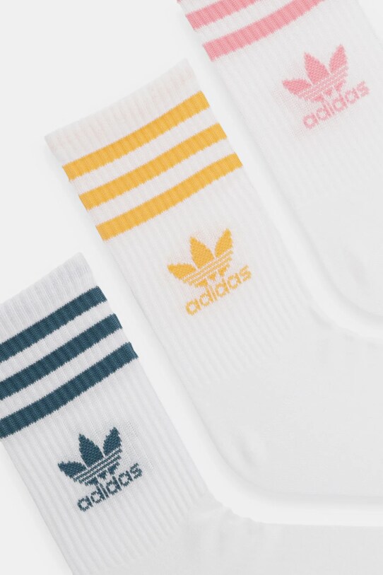 adidas Originals skarpetki 3-pack KC4740 biały SS25