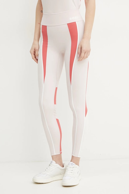 Легінси BOSS тканина рожевий 50540207