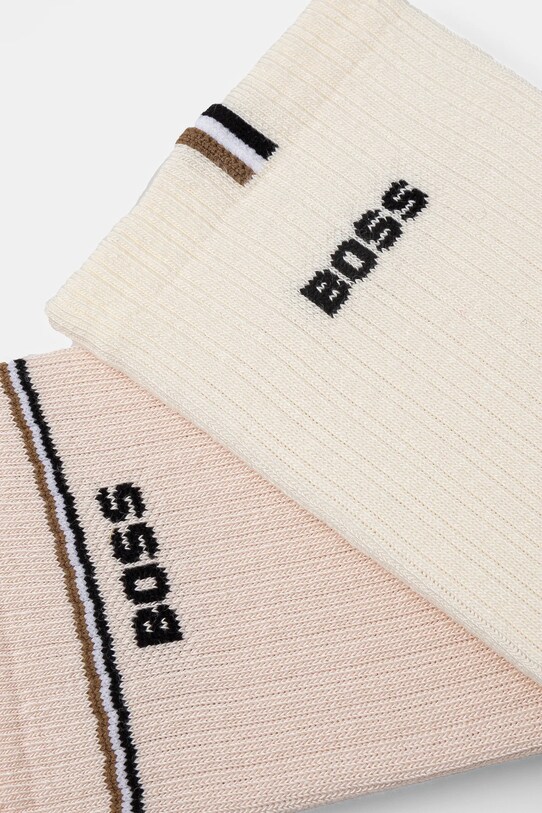 Шкарпетки BOSS 2-pack 50502113 рожевий SS25